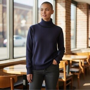 Carmen Marc Valvo Turtleneck Sweater